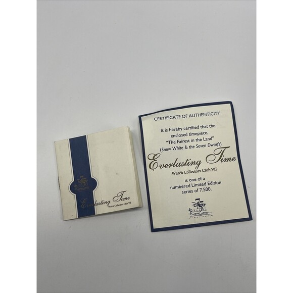 Disney Everlasting Time “THE FAIREST IN THE LAND” Limited Edition Watch Set - Picture 7 of 8